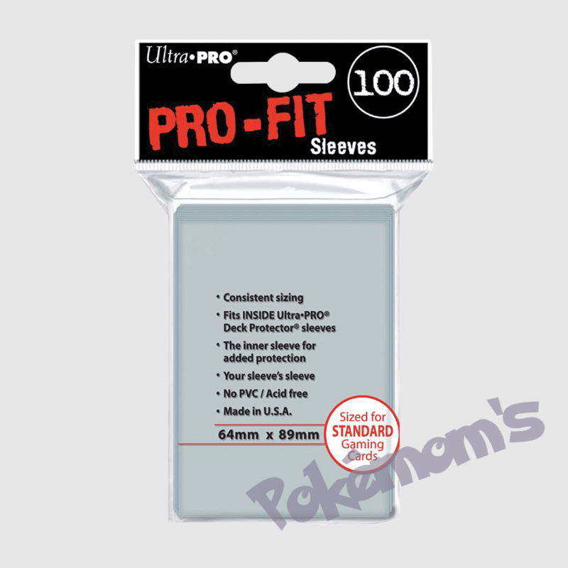 Ultra Pro Pro-Fit Taille Standard Deck protecteurs Carte 100 Manches