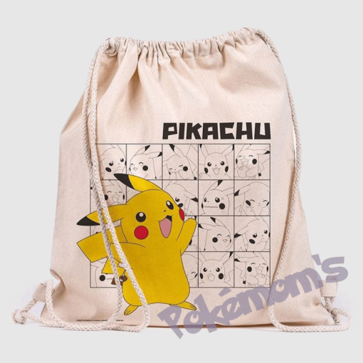 Sac en toile Pikachu - Pokemoms