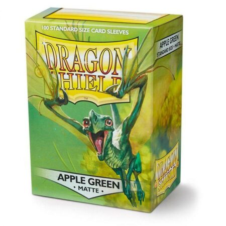 Dragon Shield - 100 protèges cartes standard : Apple Green