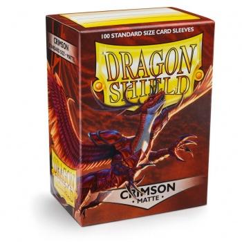 Dragon Shield - 100 protèges cartes standard : Crimson