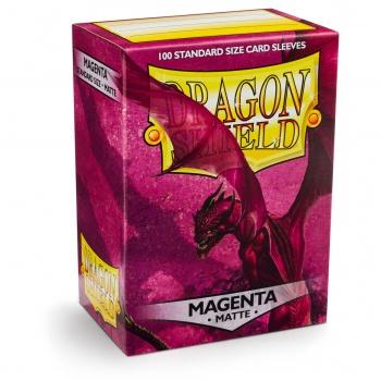 Dragon Shield - 100 protèges cartes standard : Magenta