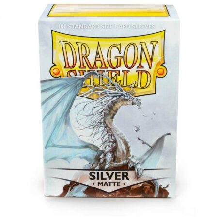 Dragon Shield - 100 protèges cartes standard : Silver