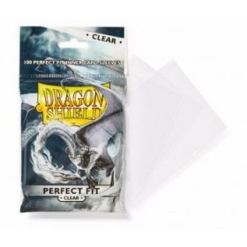 Dragon Shield: 100 Protèges cartes Perfect Fit transparent