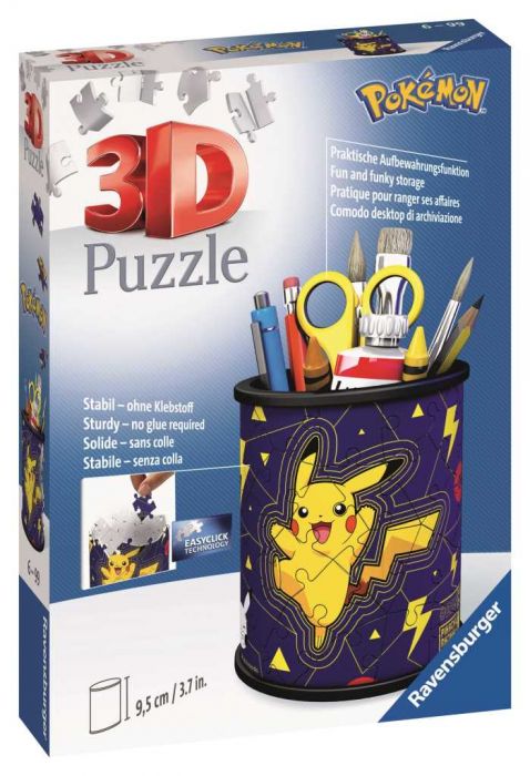 Pokémon: Puzzle 3D Pot à crayon