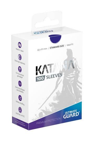 Ultimate Guard 100 pochettes standard Katana Bleu