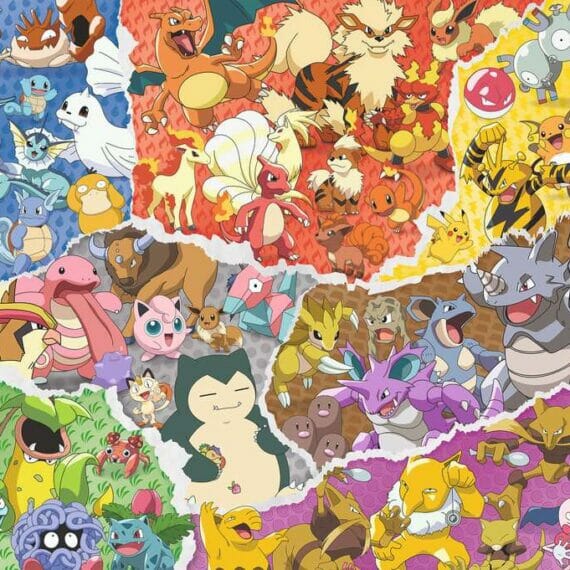 Puzzle Pokémon Allstars 5000 pièces