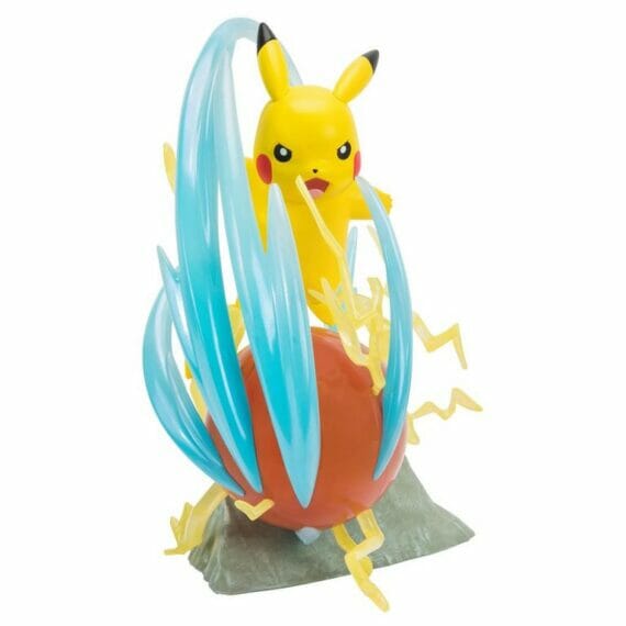 2-Statuette Deluxe Lumineuse Pikachu