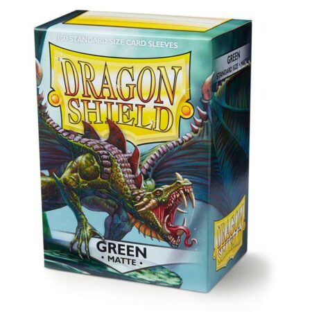 Dragon Shield – 100 protèges cartes standard : Green Matte