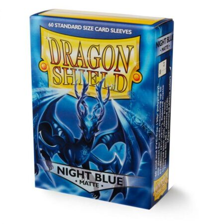 Dragon Shield – 60 protèges cartes standard : Night Blue Matte