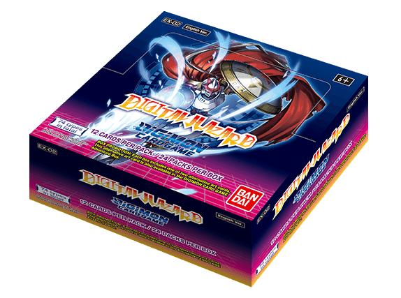 [VERSION ANGLAIS] Digimon Card Game Boîte de 24 boosters EX02 Digital Hazard