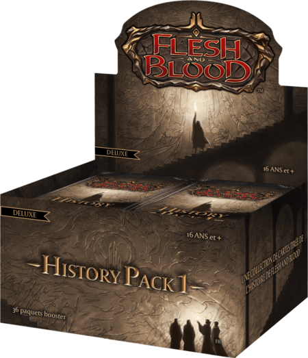 Display 36 boosters Flesh and blood History Pack 1 FR