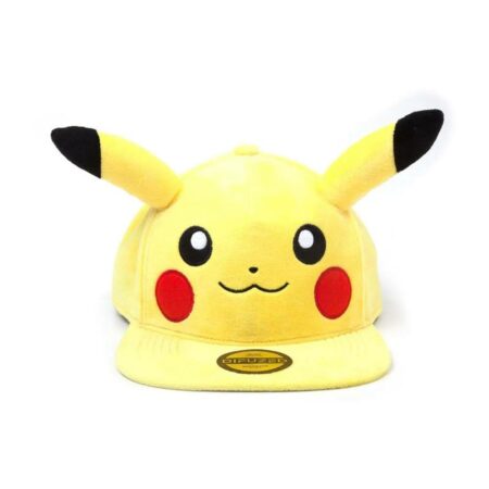 Pokémon casquette peluche Snapback Pikachu