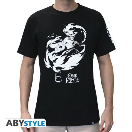ONE PIECE - Tshirt "ACE" homme MC black