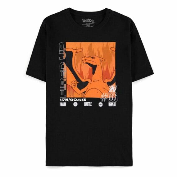 Pokémon – T-shirt – Dracaufeu – Graphic art