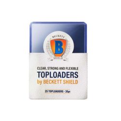 Beckett Shield - 25 Toploader 35pt