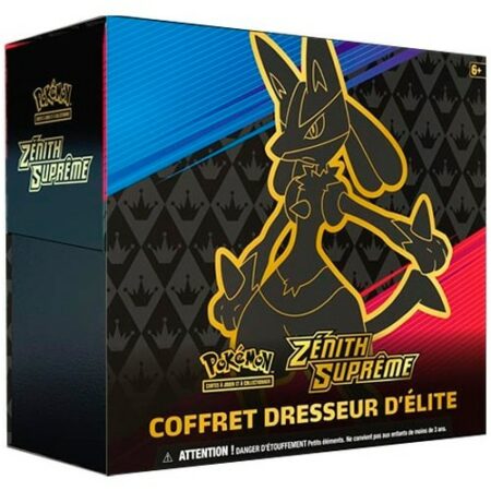 .Elite Trainer Box Pokémon EB12.5 Zenith Suprême (version FR)