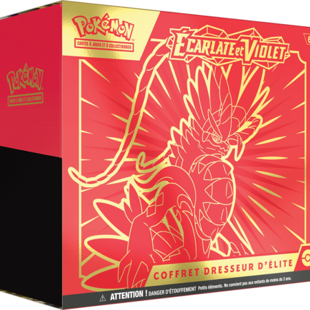 .Elite Trainer Box Pokémon Ecarlate et Violet (version FR)