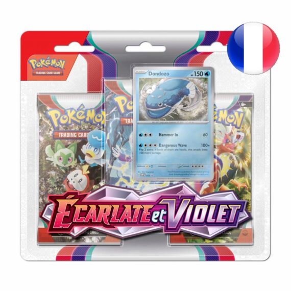 .Tripack Pokémon Ecarlate et Violet version 1 (FR)