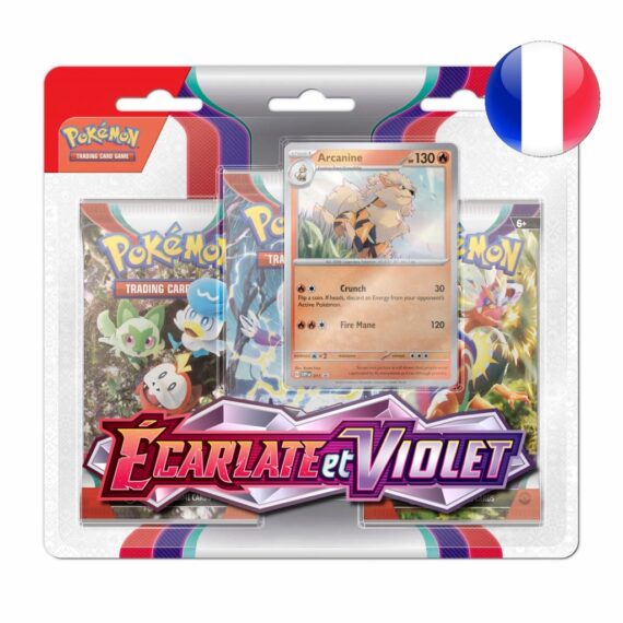 .Tripack Pokémon Ecarlate et Violet version 2 (FR)