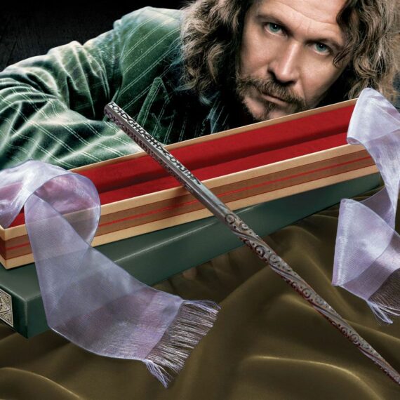 Harry Potter réplique baguette de Sirius Black "Boite Ollivander´s."