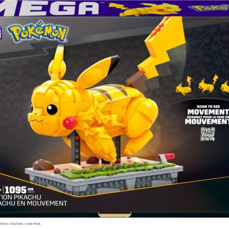 Mega Construx Pikachu en Mouvement