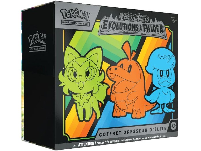 .Elite Trainer Box Pokémon Evolutions à Paldea (FR)