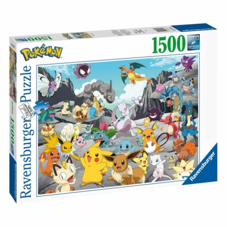 Pokémon puzzle Pokémon Classique  (1500 pièces)