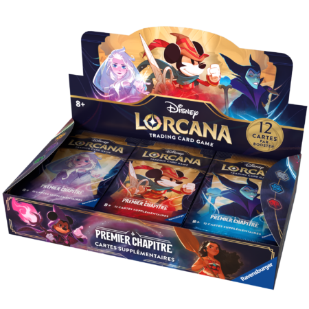 Display 24 boosters Lorcana Chapitre 1