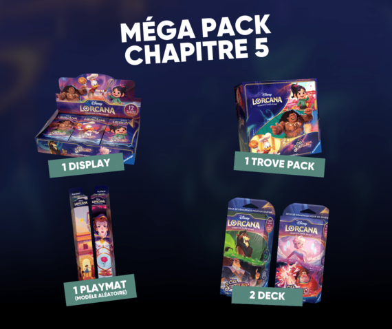 Mega Pack Lorcana Chapitre 5 Ciel Scintillant