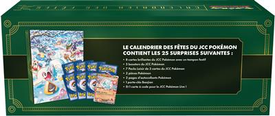 Calendrier de l'avent Pokemon 2024