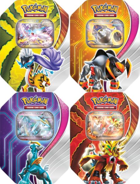 Lot de 4 Pokebox Destinée Paradoxe