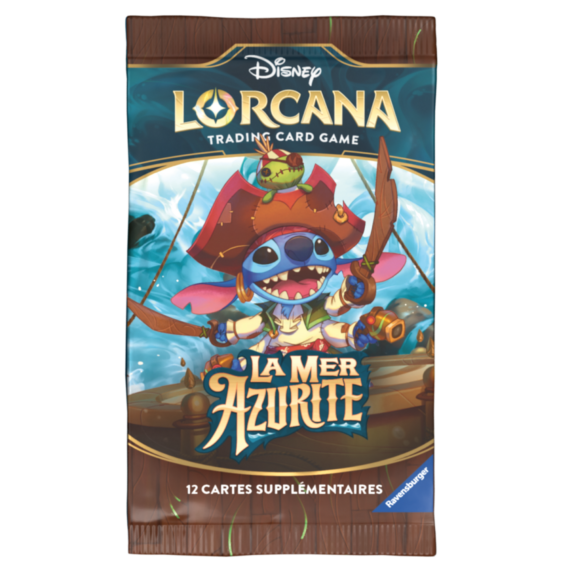 Booster à l’unité Lorcana Chapitre 6 La Mer Azurite