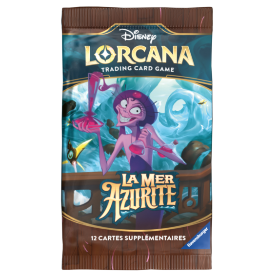 Booster à l’unité Lorcana Chapitre 6 La Mer Azurite