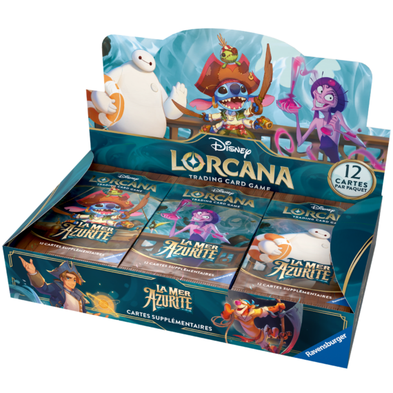 Display 24 boosters Lorcana Chapitre 6 La Mer Azurite