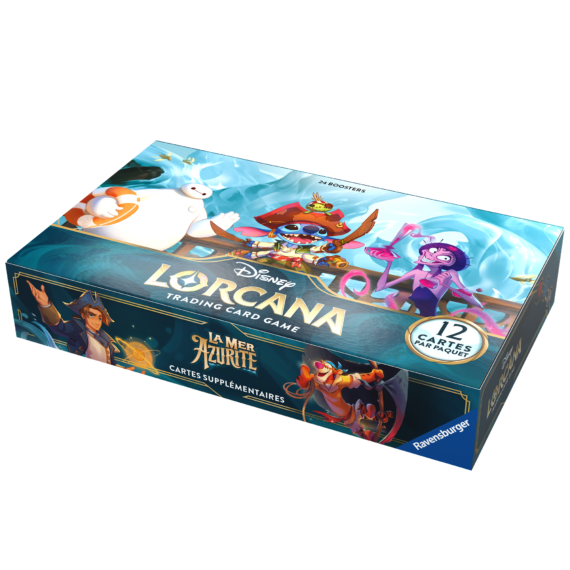 Display 24 boosters Lorcana Chapitre 6 La Mer Azurite