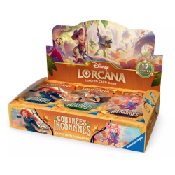 Display 24 boosters Lorcana Chapitre 12 - Contrées Inconnues