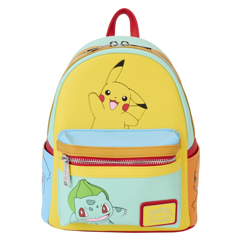 Mini Sac Pokemon Loungefly Bulbizarre et Pikachu