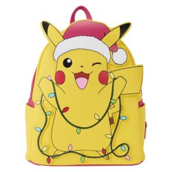 Mini Sac Pokemon Loungefly Pikachu Noël Lumineux