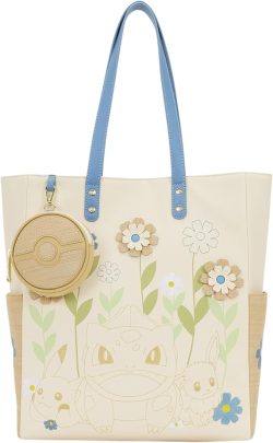 Tote Bag Loungefly Pokemon Floral