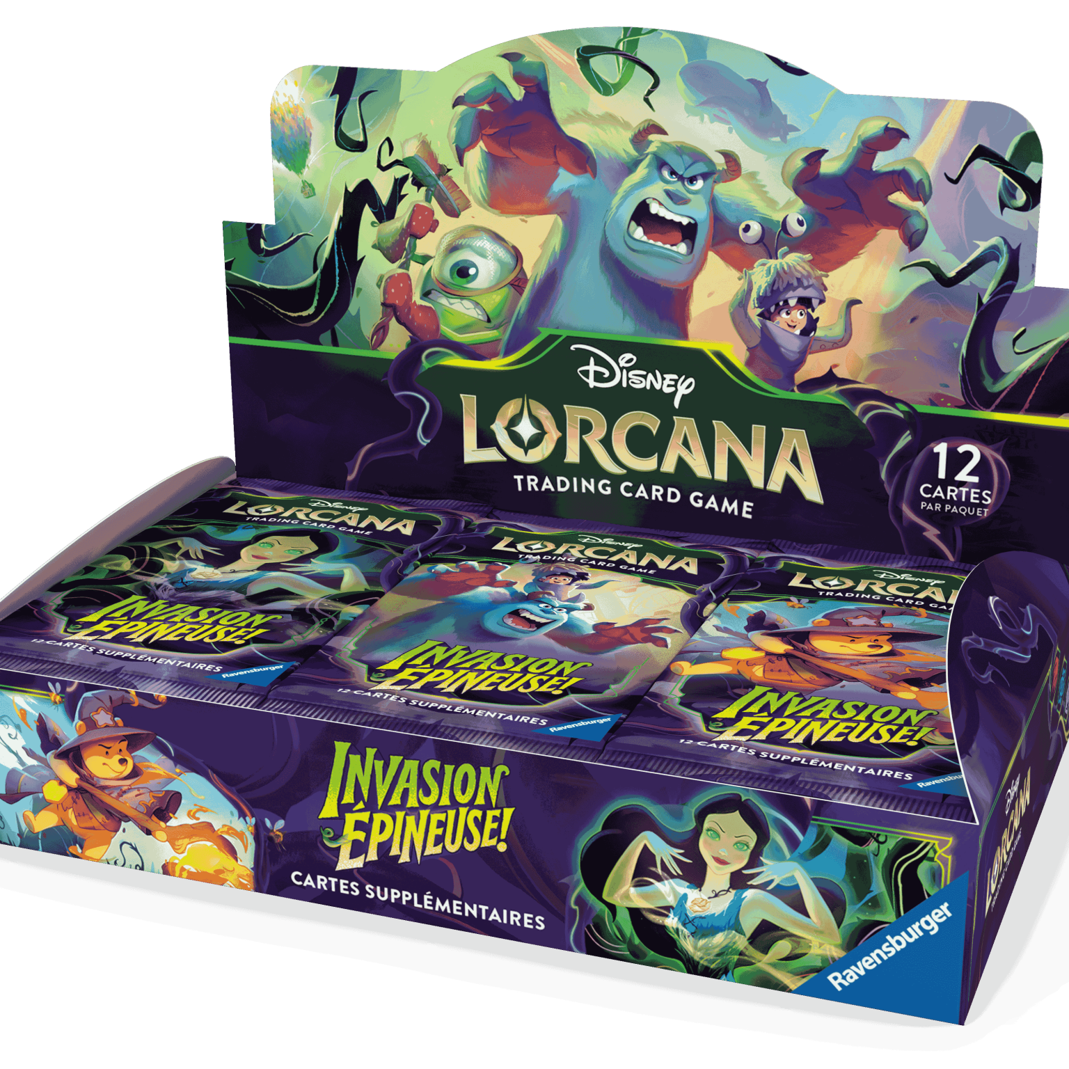 Display 24 boosters Lorcana Chapitre 13 - Invasion Epineuse